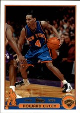 2003-04 Topps Collection New York Knicks Basketball Card #206 Howard Eisley