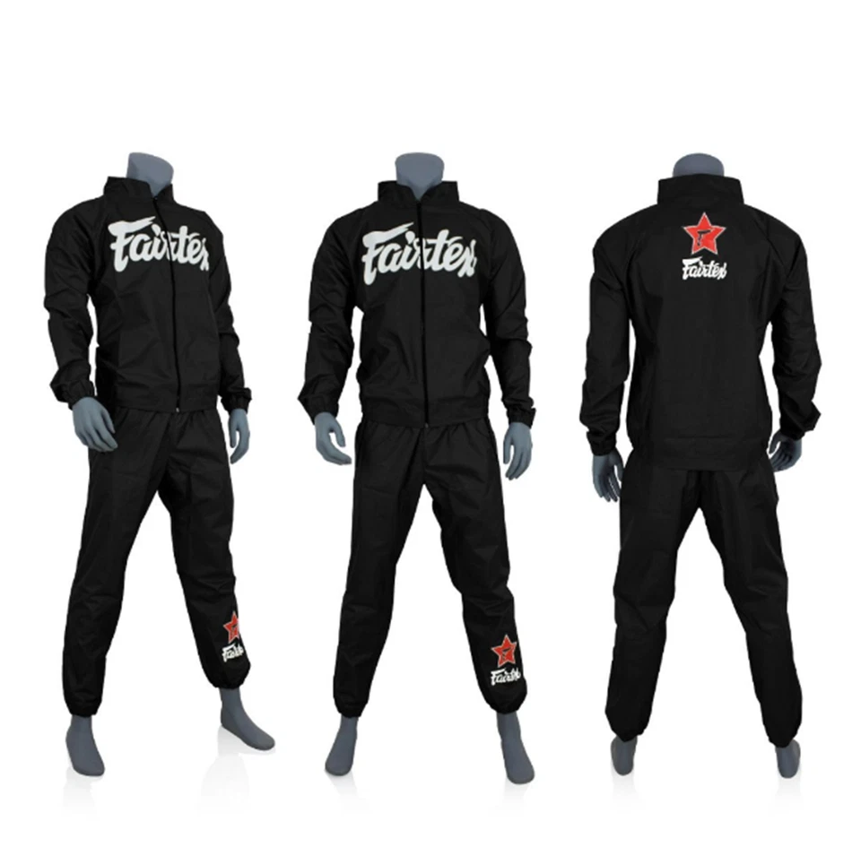 Fairtex VS2 Vinyl Sweat Suit MUAY THAI MMA Training Boxing S M L XL XXL GENUINE - Image 1 of 4