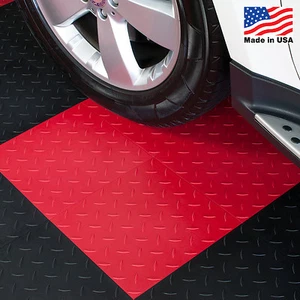 Hochwertiger Garagenbodenbelag diamantrot | Made in USA - Bild 1 von 6