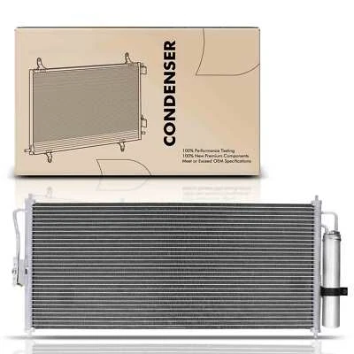Condensador de aire acondicionado con receptor secador para Nissan Sentra 2002-2006 1,8 L 2,5 L sin soporte Foto 1 de 2