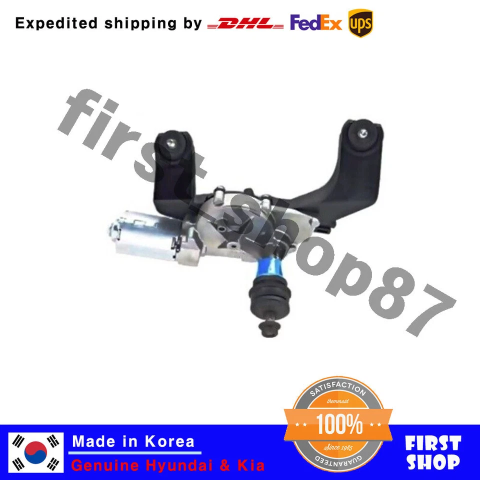 NEW OEM Rear Wiper Motor & Linkage Assy 98700B8000 for Hyundai Santa Fe XL 13-18 Foto 1 de 1