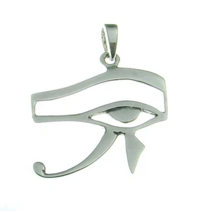 Egipcio Ojo de Horus Colgante 925er Plata Símbolo Joya Nuevo - Imagen 1 de 1