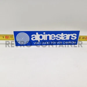 Adesivo Vintage Sticker Aufkleber 80's - Alpinestars RIF. L-3 - Picture 1 of 1