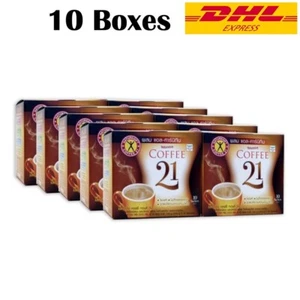 21 Naturegift Coffee Weight Manage L Carnitine Plus Diet Low Fat Low Sugar 10X - Picture 1 of 15