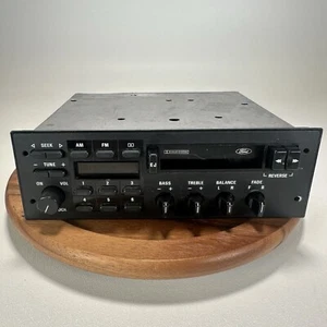 Ford OEM AM/FM Kassette Autoradio ungetestet Beschreibung lesen F3CF-19B132-AA - Bild 1 von 7