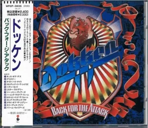 Dokken ‎– Back For The Attack  CD RARE JAPAN PRESS OBI   WPCP-3635 - Picture 1 of 1