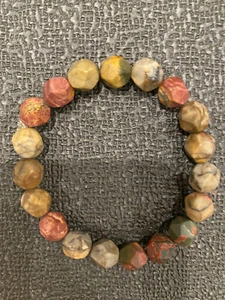 VINTAGE HIGH END *RARE* AMAZINGLY GORGEOUS BLOOD STONE CARNELIAN BRACELET! - Picture 1 of 2