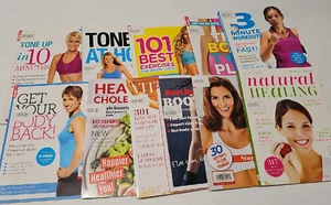 Health, Excercise, Lifestyle, Diet, Lot Of 10 x Magazines, BL19 - Picture 1 of 7