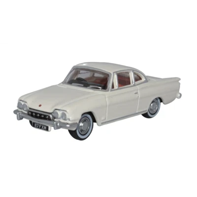 Oxford 76FCC004 Ford Consul Capri Bianco Scala 1/76 00 Gauge Tracked 48 Post - Immagine 1 di 4