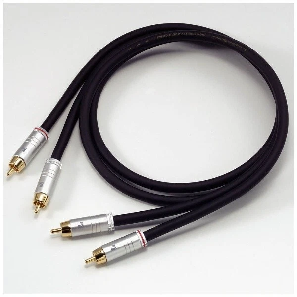 JPR-100 Official LUXMAN reference line cable RCA 39.37in Brand-New - Image 1 of 1