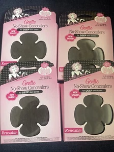 Brustwarzenabdeckungen Klebeband Hollywood Secrets für tiefe Hauttöne 1 Packung 8 Stück - Bild 1 von 4