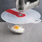 Egg Splash Guard Baking Bowl Lid Silicone Splash-proof Cover for Kitchen Cooking