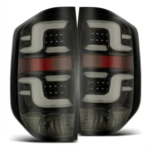 AlphaRex Pro Series LED Tail Lights For Toyota 2014-2020 Tundra Jet Black Smoke - Imagen 1 de 8