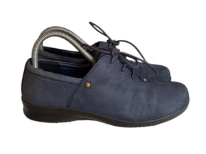 Hotter Women's Maya Navy Nubuck Leather Lace Up Shoes UK 5 STD Comfort Concept - Picture 1 of 12
