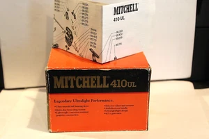 Vintage Mitchell 410 Fishing Original box w/ Manual - Picture 1 of 6