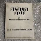 Original Block Out Technos arcade video game manual