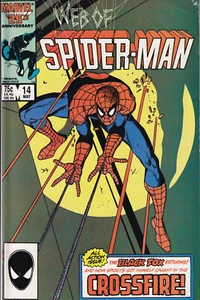WEB OF SPIDER-MAN Vol. 1 #14 May 1986 MARVEL Comics - Black Fox - Bild 1 von 2
