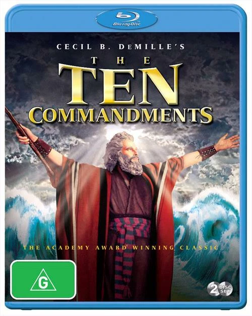 The Ten Commandments (Blu-ray, 1956)