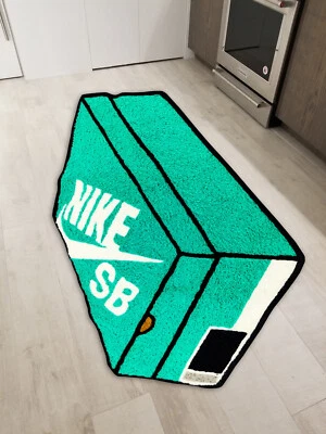 New SB Dunk Sneaker Box Floor Mat Washable Area Runner Rugs Living Room Carpets - Image 1 of 4
