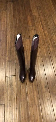 Botas para mujer Catherine Malandrino Corie hasta la rodilla cuero gamuza talla 37 $360 nuevas con etiquetas Foto 1 de 4