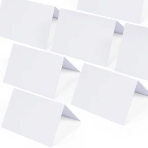 50 Pack Place Cards Table Seating Place Cards for Wedding Buffet Birthday Party - Picture 1 of 8