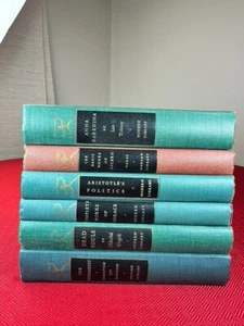 6 LOT VTG Modern Libarary Book ARISTOTLE'S POLITICS 1930s Gift Idea - Picture 1 of 8