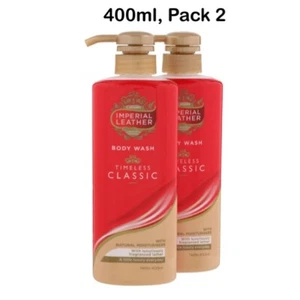 2X Imperial Leather Classic Body Wash Moisturizer & Shower Cream 400ML + DHL - Picture 1 of 17