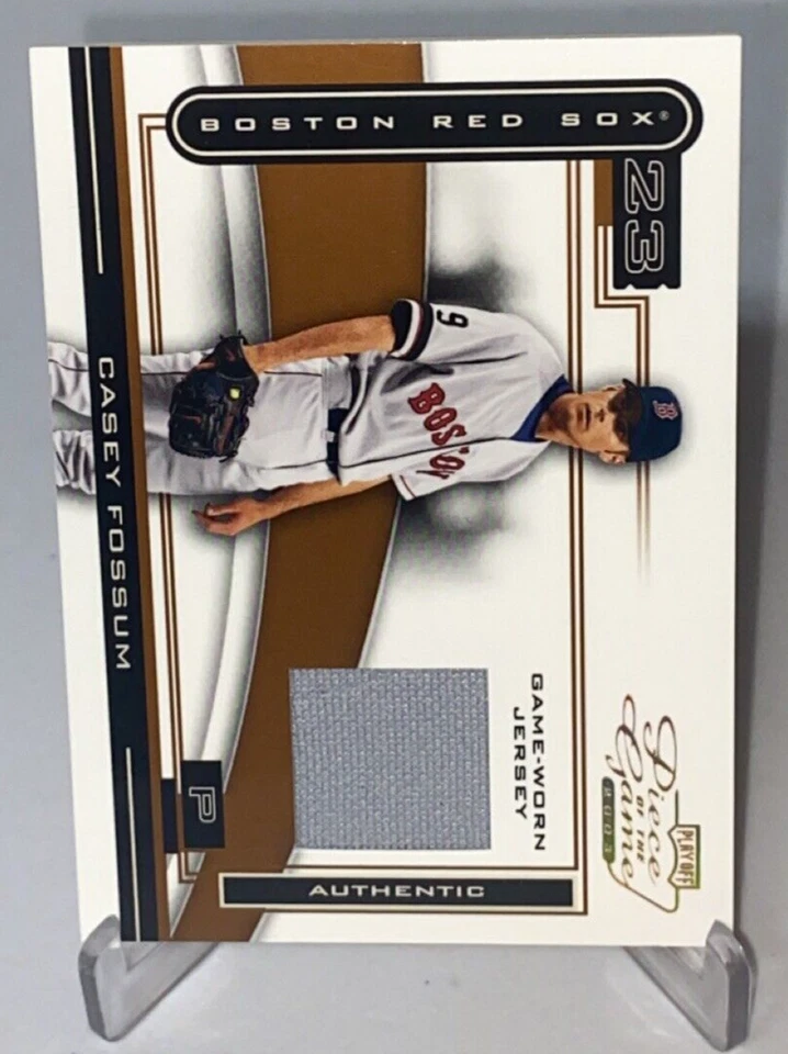 2003 Playoff Piece of the Game Casey Fossum Bronze /150 #POG-23 - Image 1 of 4