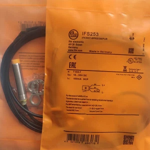 1PCS New For IFM IFS253 10...30V DC 100mA Proximity Sensor IFK3007-BPKG/2M/PUR