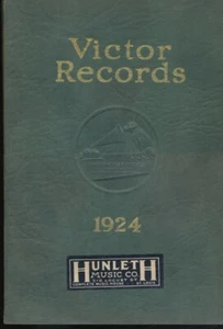 78tk-paper catalog-VICTOR Records -1924 - Picture 1 of 1