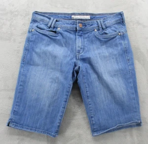 Old Navy Bermuda Jeans Shorts Damen 8 blau helle Waschung Low-Rise - Bild 1 von 12