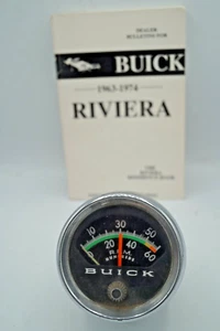 TACÓMETRO TAC VINTAGE BUICK AÑOS 60 FÁBRICA OEM 6000 RPM + LIBRO - Imagen 1 de 8