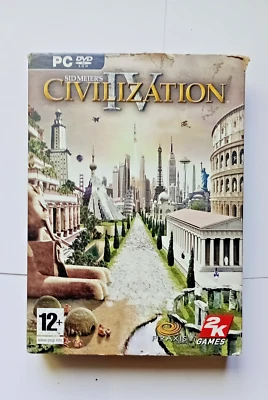 PC Game: Sid Meier's Civilization IV/4 Boxed & Book - Image 1 of 3