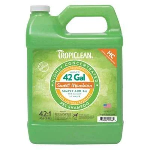 High Concentrate Professional Dog Grooming Shampoo Dilutes 42:1 - Sweet Mandarin - Picture 1 of 1