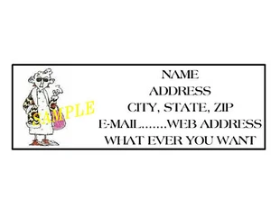 MAXINE ADDRESS LABELS COOL!!! #2 - Picture 1 of 1