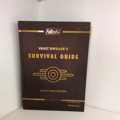 Fallout 4 Vault Dweller's Survival Guide: Collectors Edition Hardback +MAP - Image 1 of 4