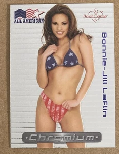 BENCHWARMER ALL AMERICAN CHROMIUM BONNIE JILL LAFLIN 2002 #12 - Picture 1 of 2
