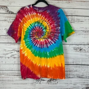 Unisex Grateful Dead Dancing Bear Batik T-Shirt Deer Creek Music Center M - Bild 1 von 4
