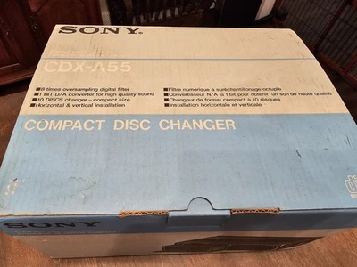 Sony CDX-A55 10 Compact Disc CD Changer System Car Boat RV Audio - As Is - Image 1 of 4