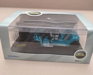 Oxford Diecast 76KRS001 Konecranes Reach Stacker Blue Mint With Box. - Picture 1 of 5
