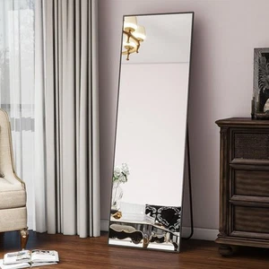 21"x56" Floor Mirror Full Length, Bedroom Floor Body Mirror with Stand, Large... - Picture 1 of 7