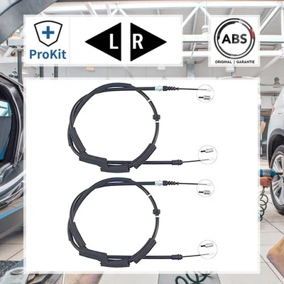 2x ORIGINAL® A.b.s. Seilzug, Feststellbremse Links, Rechts für Jaguar X-type - Bild 1 von 4
