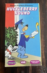 Seltene VHS Hanna Barbera Huckleberry Hound animierte Kinder SEHR SELTEN - Bild 1 von 4