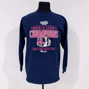 Boston Red Sox 2004 World Series Champs Tee L MLB Authentic Parade Edition - Foto 1 di 10
