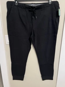 SEA-DOO Mens French Terry Jogger Pants, Sweatpants- NWT- 2XL- Black - Picture 1 of 8