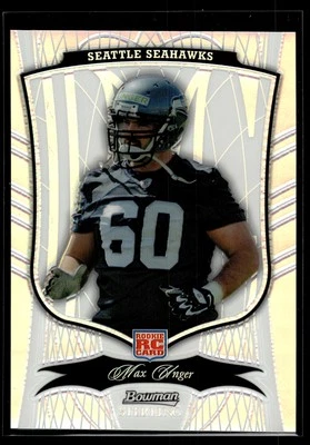 Max Unger 2010 Bowman Sterling Refractor Rookie Card /299 #41 - Image 1 of 2