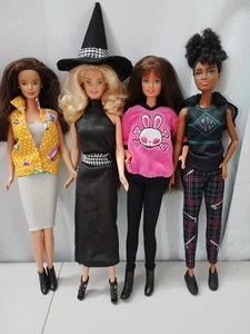 Barbie Doll Lot Dressed For Customization Or Play 1990s - Picture 1 of 9