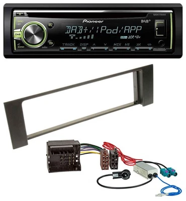 Pioneer DAB USB MP3 AUX CD Autoradio für Audi A4 B6 00-04 Quadlock Doppel Fakra - Bild 1 von 4