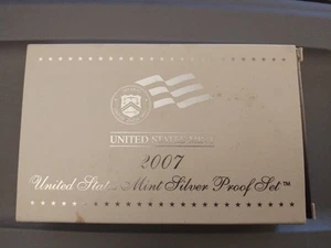 2007 US Mint Silver Proof Set Boxes And COA - Picture 1 of 10