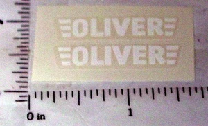 Par de pegatinas de repuesto Oliver Farm Implement OL-001 - Imagen 1 de 1